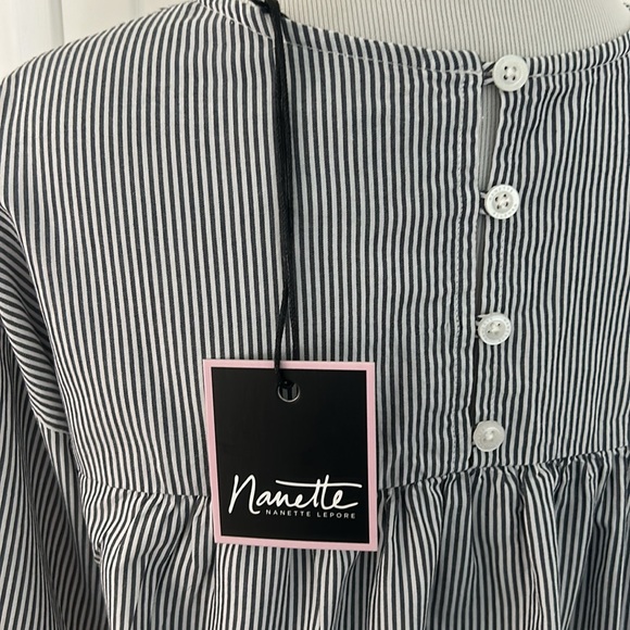 Nanette Lepore Small striped top NWT - Picture 4 of 8
